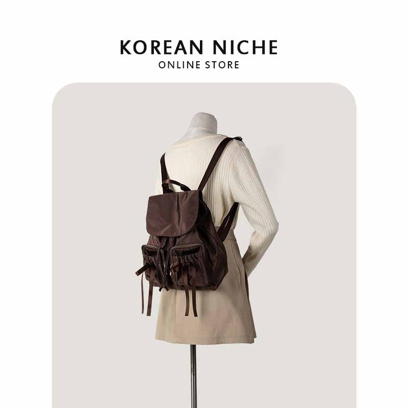 Style Cute Bow Lightweight Commuter Large Backpacks
