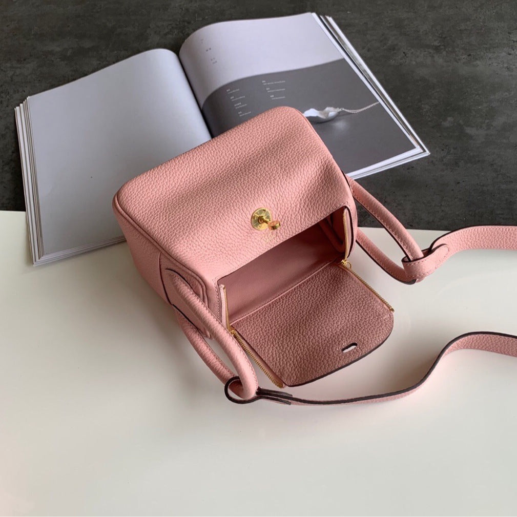 Women's Lindy Simple Fashion Mini Genuine Leather Shoulder Bags