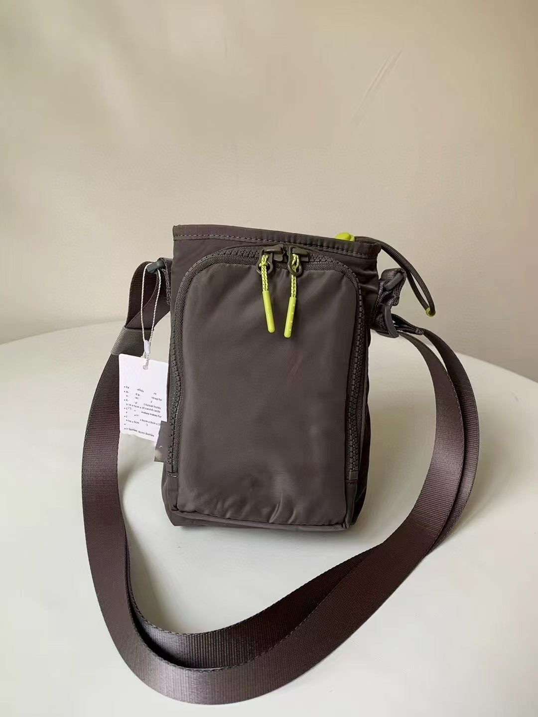 Nylon Waterproof Front Pocket Cross Body Leisure Shoulder Bags
