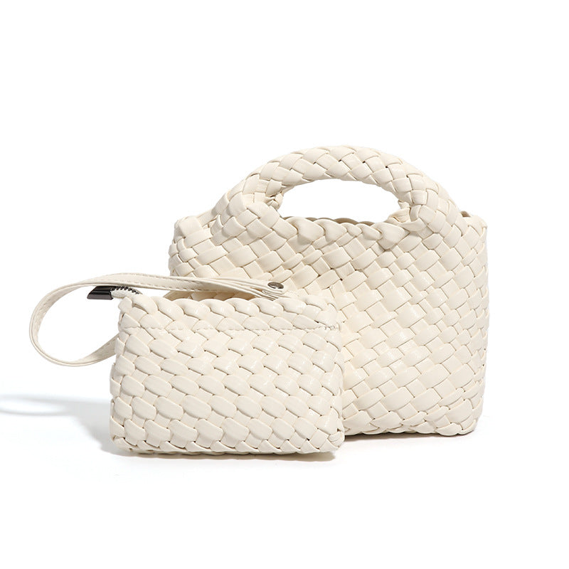 Korean Style Hand-woven Vegetable Basket Summer Fashion Trendy Handbags