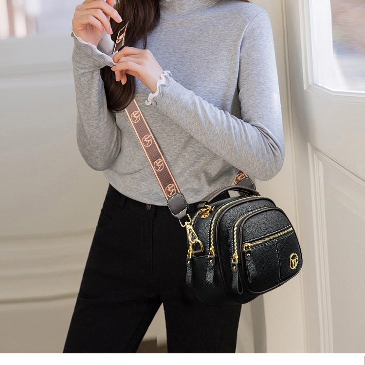 Women's Korean Style Simple High Quality Portable Shoulder Bags