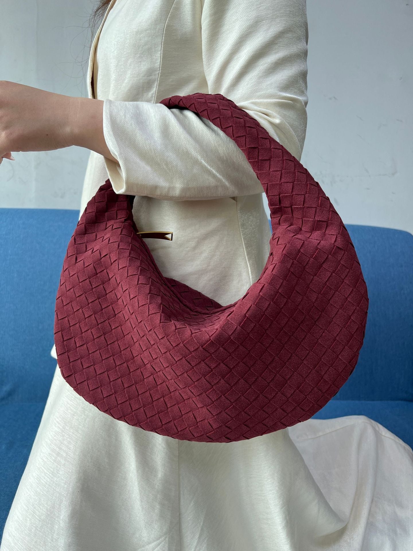 Woven Large Capacity Simple Knotted Dumpling Bags