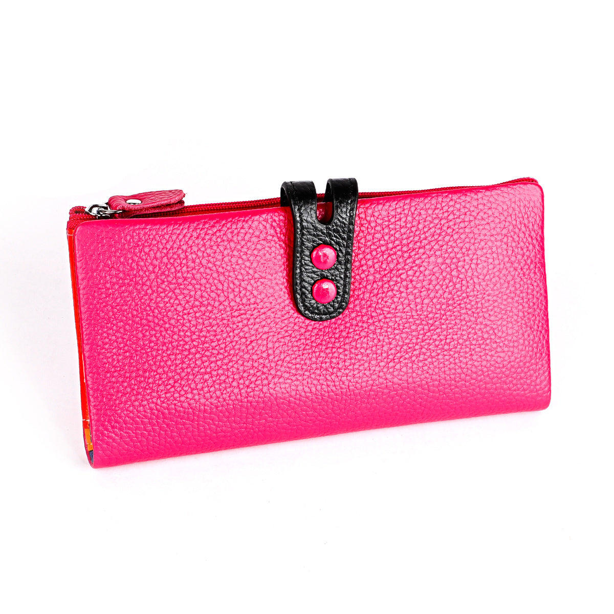 Women's Classy Leather High-grade Long Cowhide Ladies Wallets