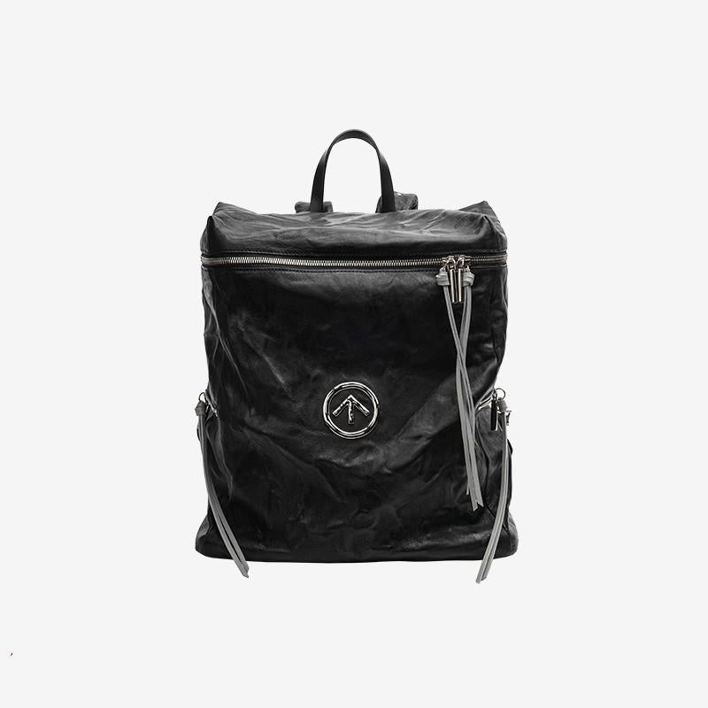 Le Leather Large Medium Black Stone Shoulder Bags