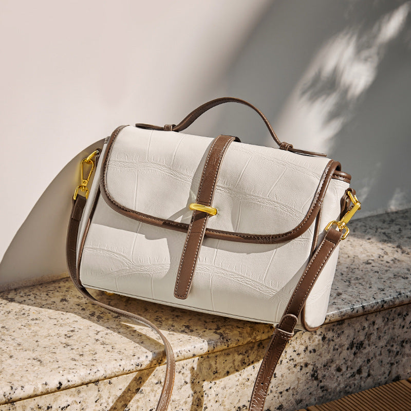 Women's Popular Slouchy Summer Fashion Cowhide Bags