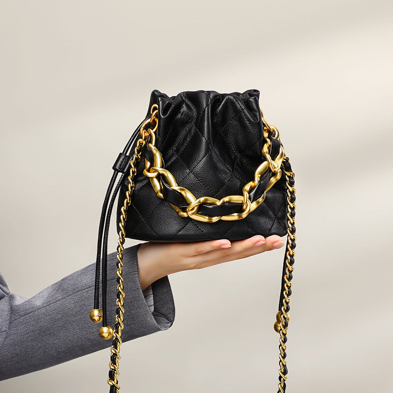 Women's Summer High Sense Cross Body Niche Portable Chain Crossbody Bags