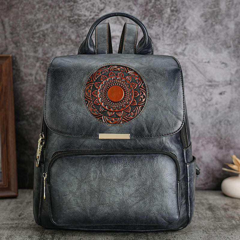 Innovative Women's Fashion Artistic Large Capacity Backpacks