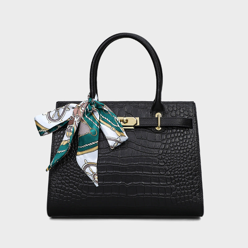 Women's Summer High-grade Large Capacity Genuine Leather Handbags