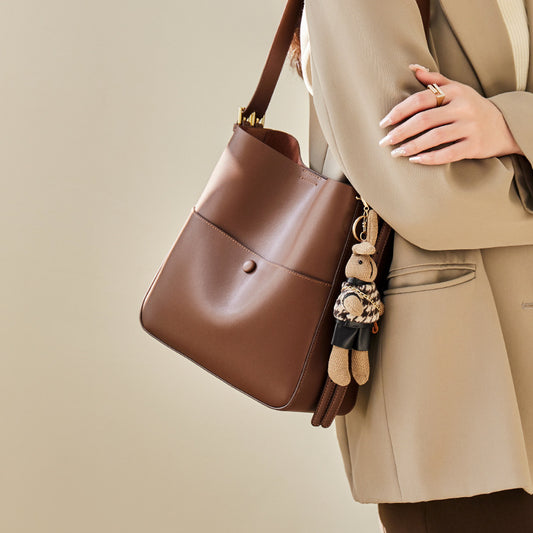 Women's Unique Large Capacity Genuine Leather Shoulder Bags