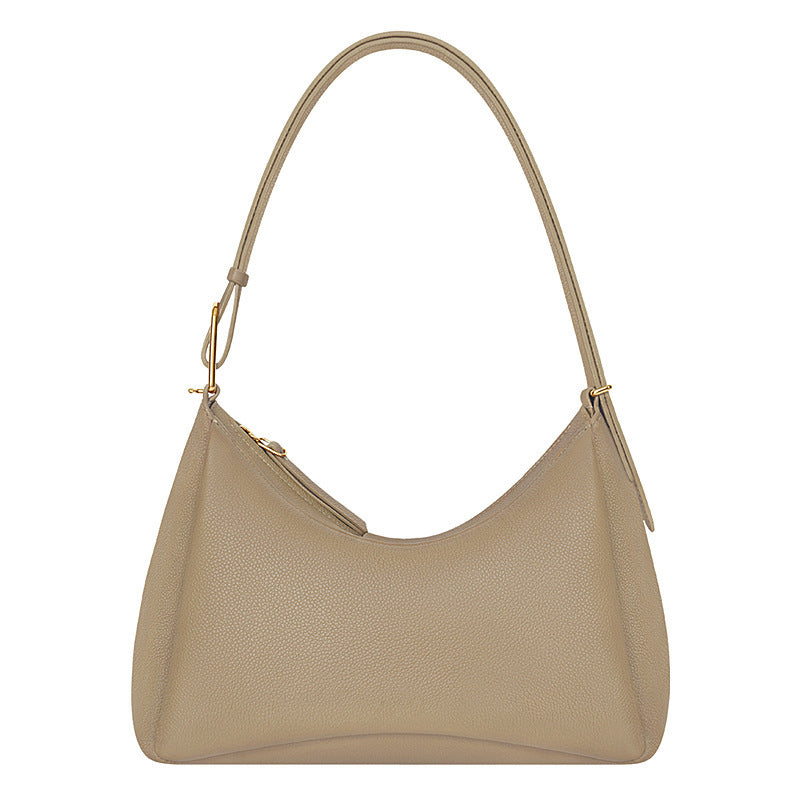 Women's Genuine Leather Underarm Commuter Springtide Fashion Shoulder Bags