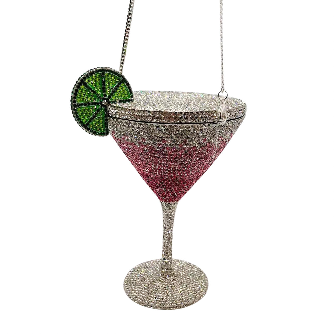 Women's Strictly Selected Cocktail Goblet Diamond Clutch Bags