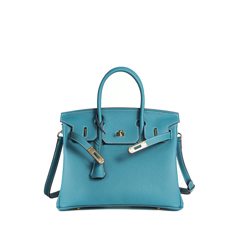 Women's Wax Line First Layer Cowhide Handmade Handbags