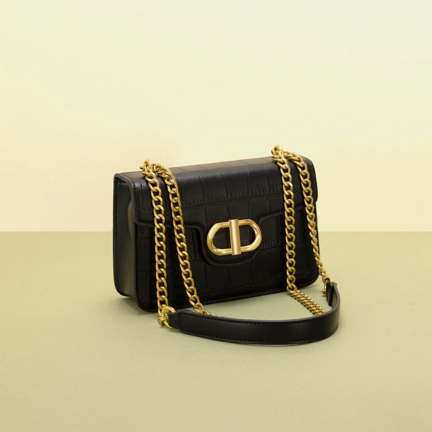 Niche Western Style Chain Female Korean Crossbody Bags