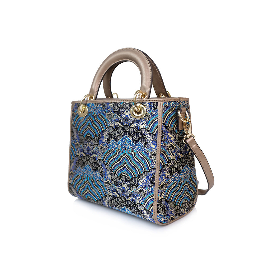 Women's Chinese Style National Fashion Retro Diana Crossbody Bags