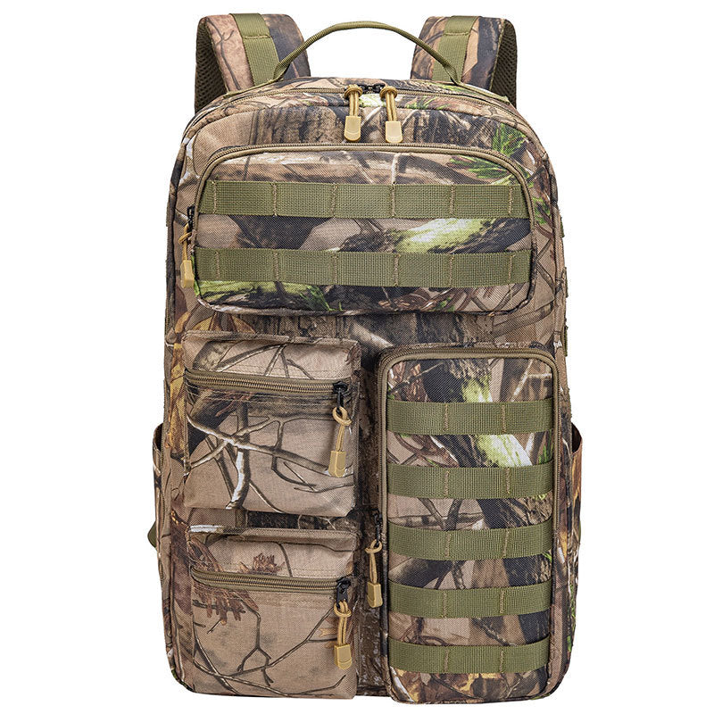 Men's Camouflage Dead Leaf Hiking Hunting Large Mountaineering Backpacks