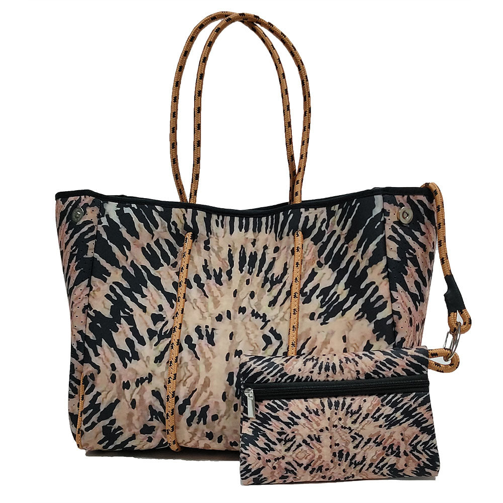 Neoprene Beach Printing Weekend Portable Seaside Handbags