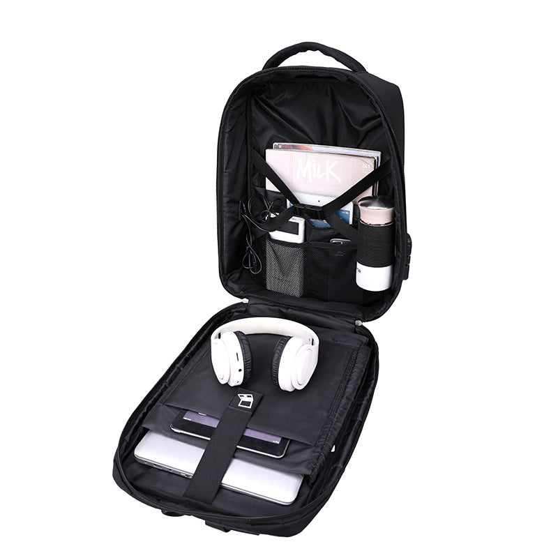 Men's Shell Trendy Cool Inch Computer Printing Backpacks