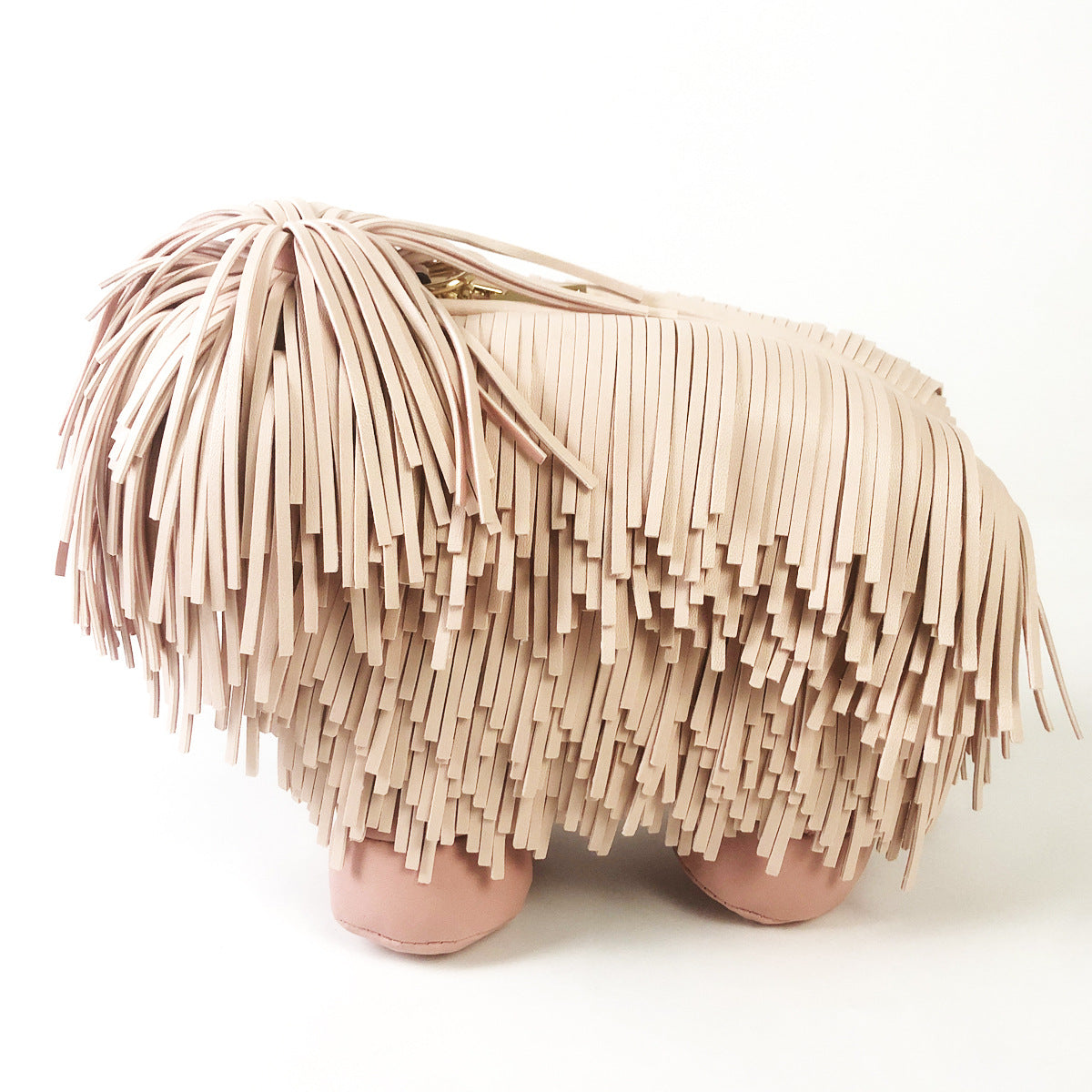Cute Creative Funny Pine Lion Dog Crossbody Bags