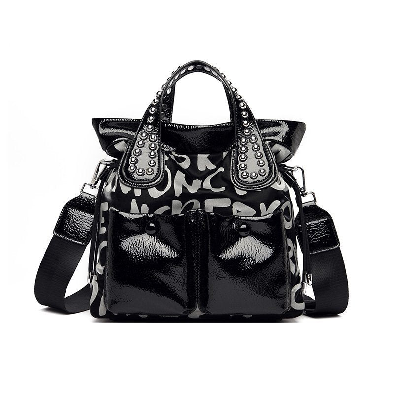 Women's Letter Rhinestone Fashion Large Capacity Elegant Handbags