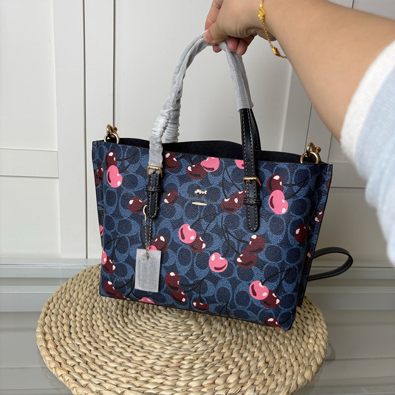 Women's Fashion Shopping Classic Cherry Printed Crossbody Bags