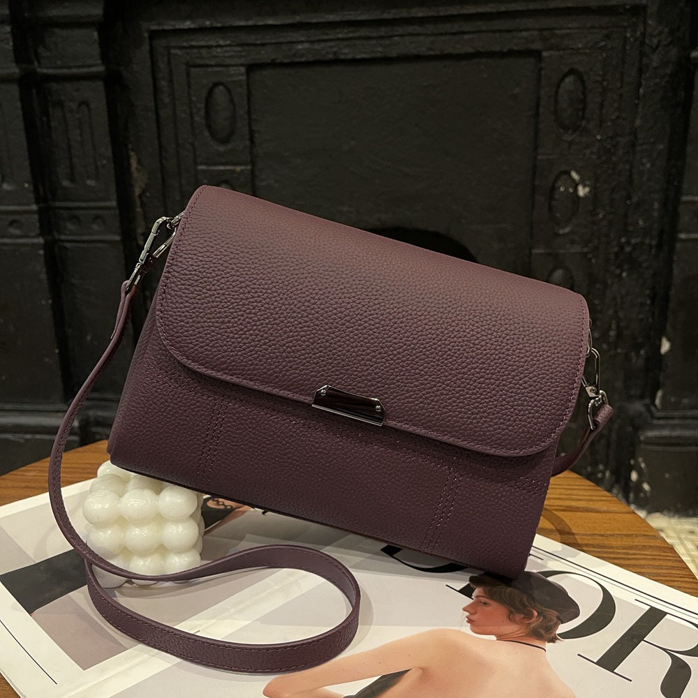 Women's Leather High-grade First Layer Cowhide Crossbody Bags
