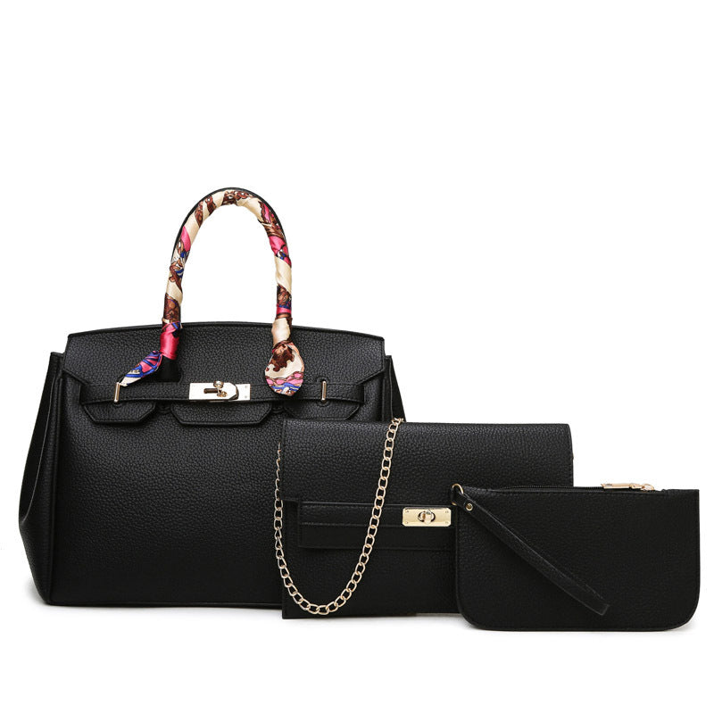 Women's Retro Fashion Match Sets Western Style Handbags
