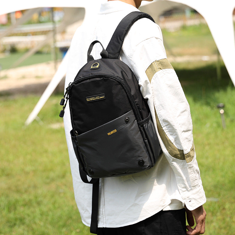 Men's Commuter Canvas Waterproof Lightweight Oxford Cloth Backpacks