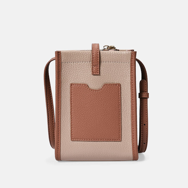 Women's New Mobile Retro Mini Leather Crossbody Bags