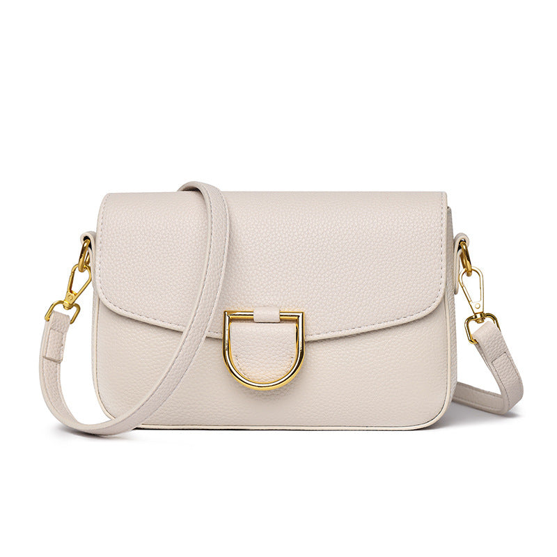 Women's Fashion Genuine Leather Trendy Simple Design Shoulder Bags