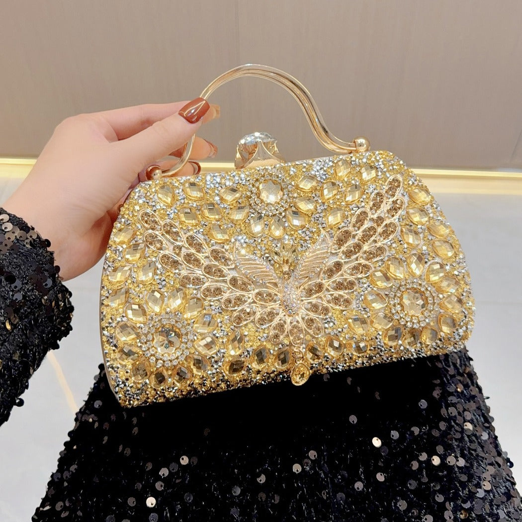 Diamond Crystal Full Fashion Dress Banquet Evening Bags