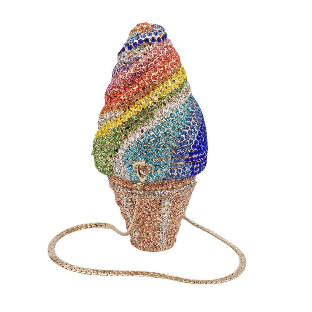 Women's Selection Of Ice Cream Diamond Banquet Evening Bags