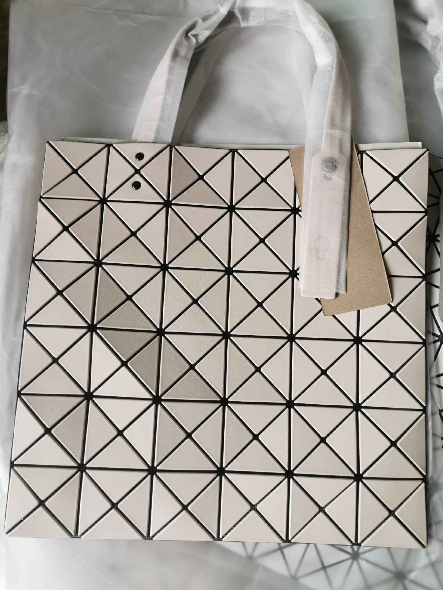 Women's Rhombus Single Matte Geometric Folding Lifetime Handbags
