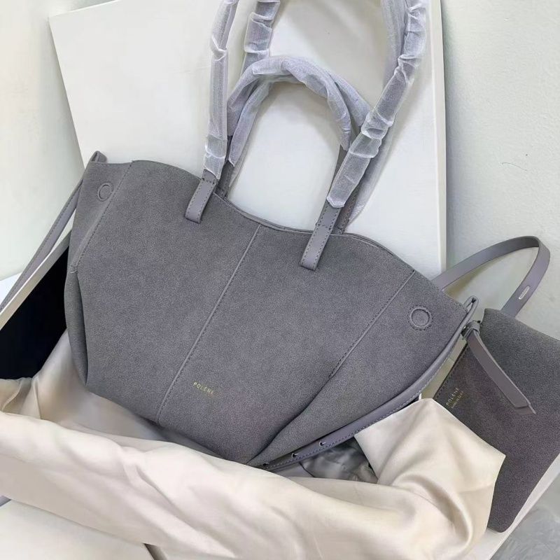 Women's Pauline Matte Leather Wings Style Frosted Shoulder Bags