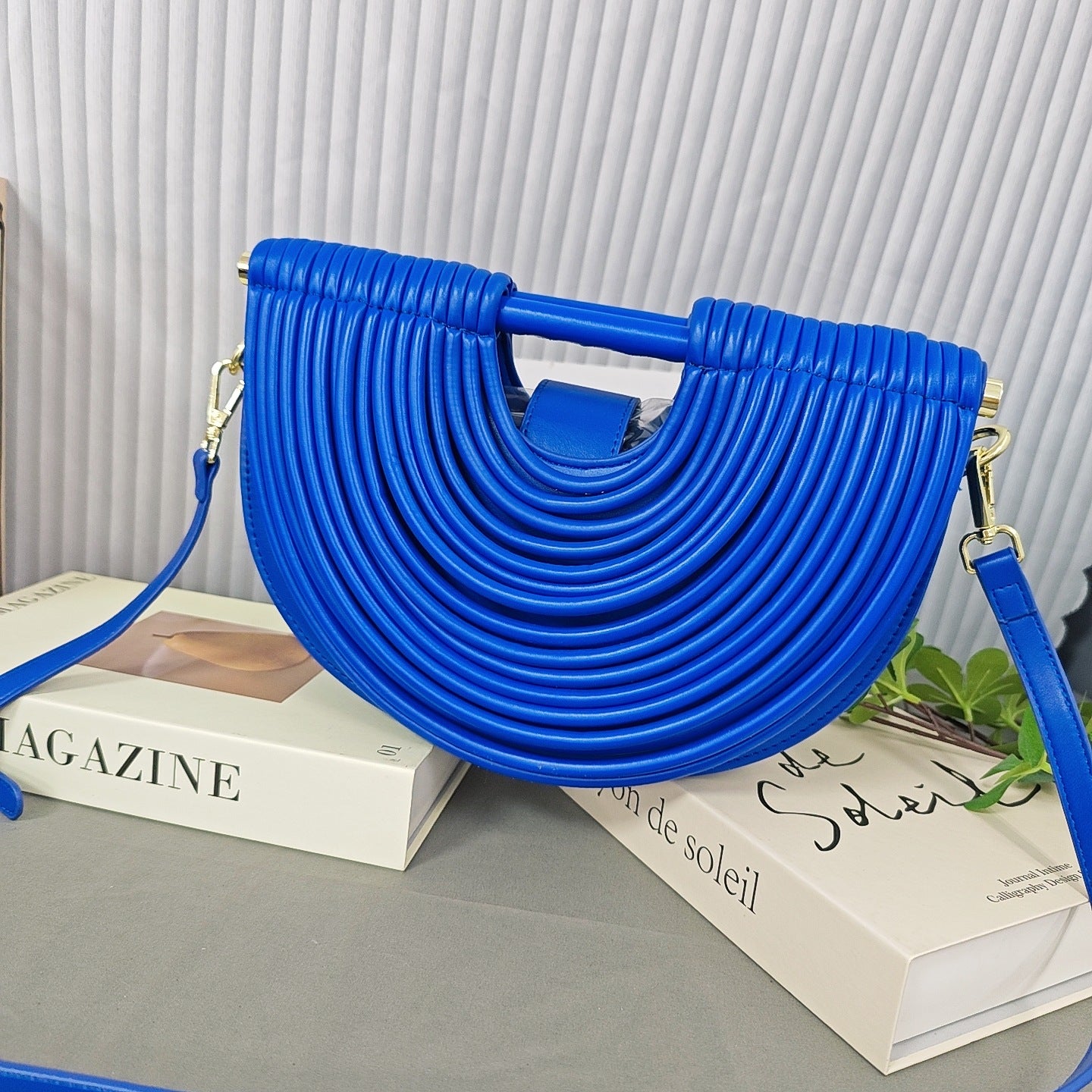 Woven Female Clutch Fashion Personality Trend Senior Handbags