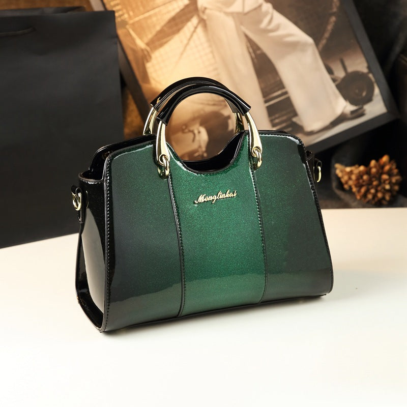 Women's Authentic Leather Fashion Elegant Mom Versatile Handbags