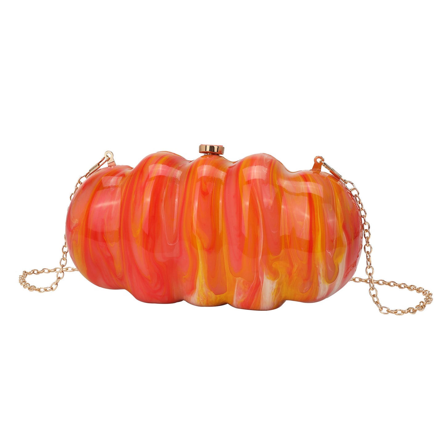Dinner Clutch Romantic Aura Shell Caterpillar Evening Bags