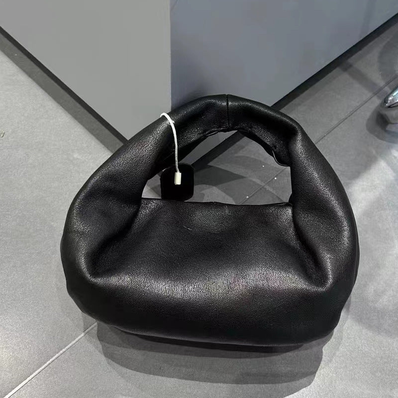 Women's Cloud Chain Genuine Leather Sier High Handbags