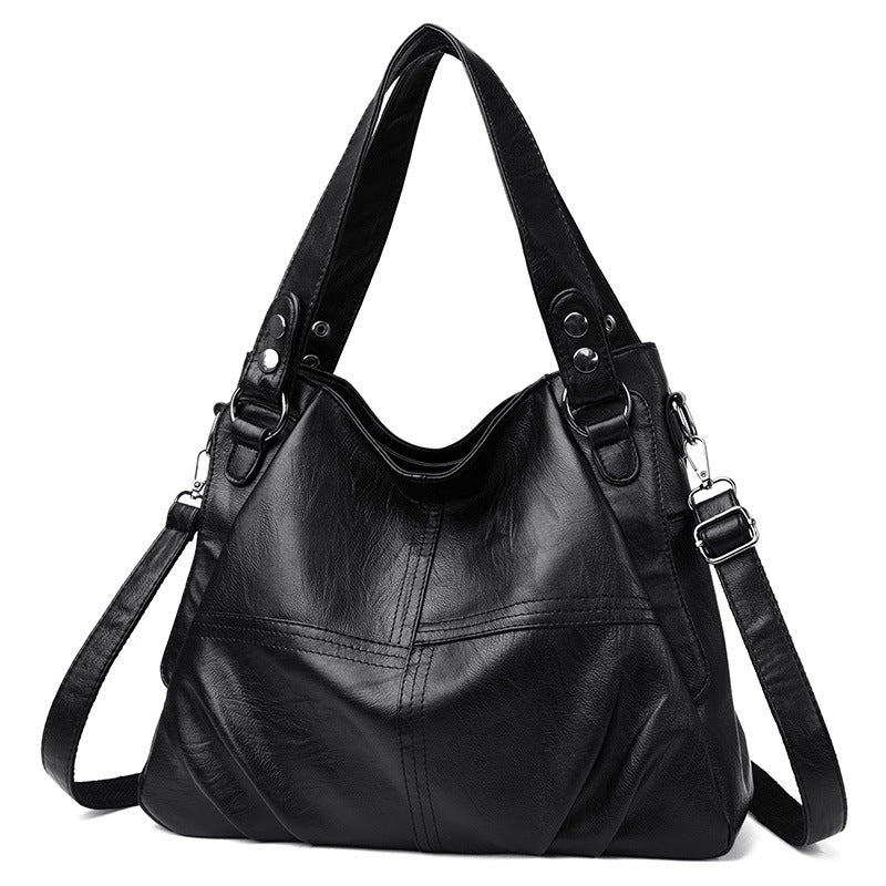 Women's Large Capacity Pleated Fashion Versatile Shoulder Bags
