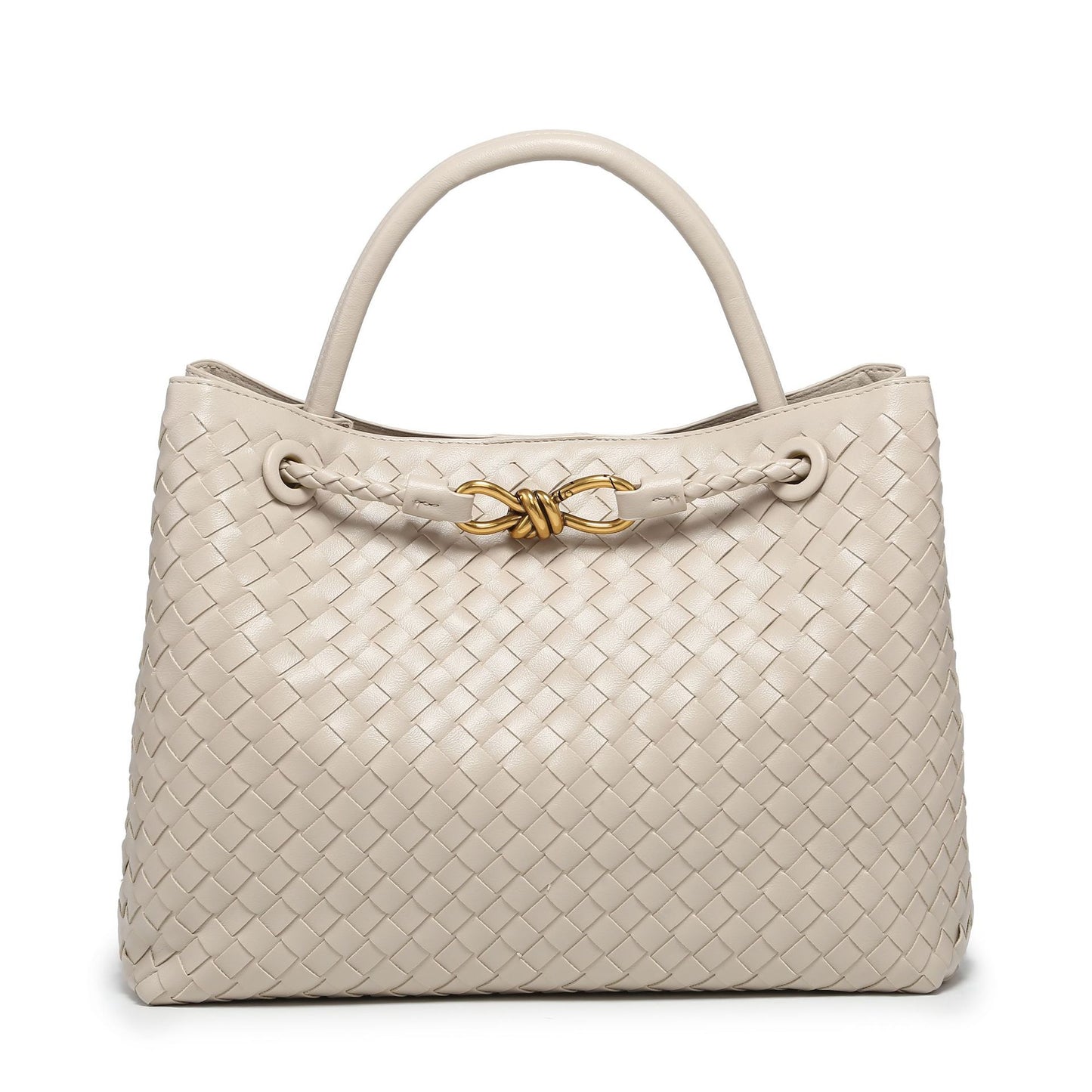 Handmade Woven Metal Butterfly Clasp Large Handbags