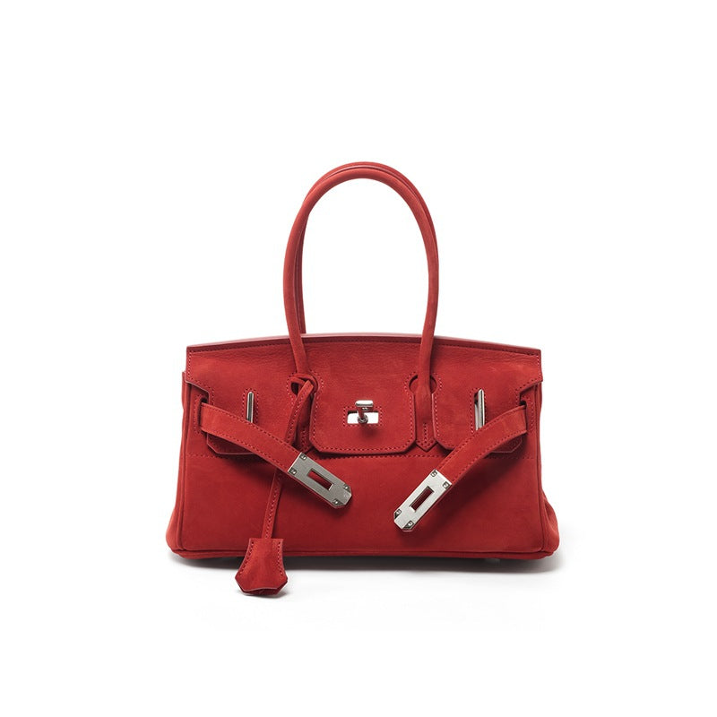 Women's Horizontal Large Capacity Niche High Sense Female Shoulder Bags