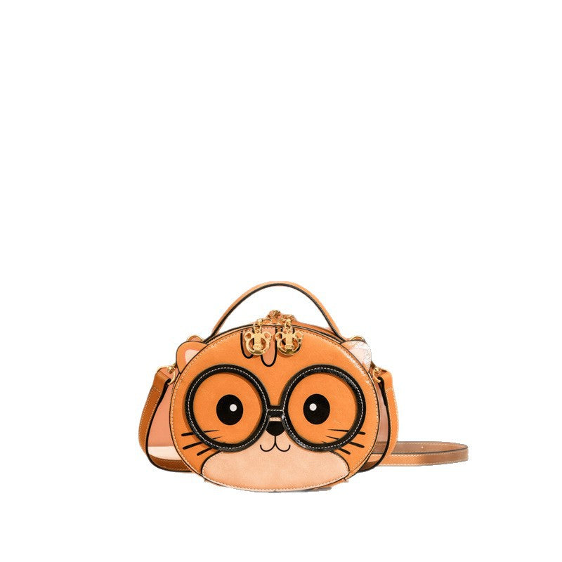 Cartoon Design Cat Style Street Trendy Bags