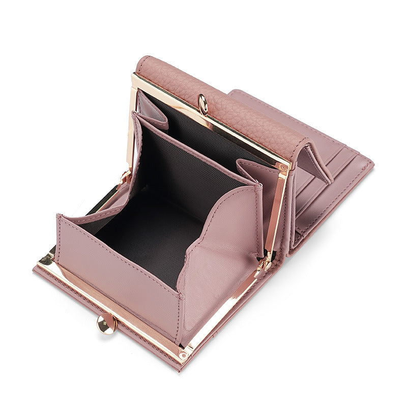 Women's Beautiful Charming Genuine Leather Swiping Ladies Wallets