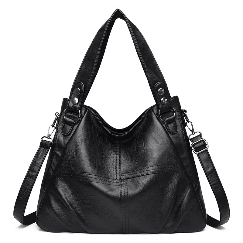 Women's Large Capacity Pleated Fashion Versatile Shoulder Bags