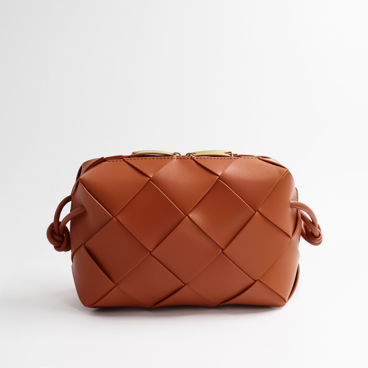 Women's Niche High-grade Genuine Leather Diamond Pattern Crossbody Bags