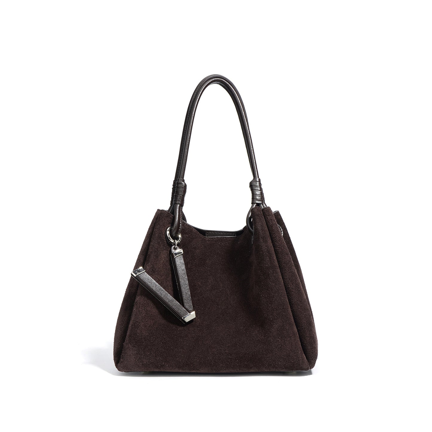 Women's High-grade Trendy Fashion Joker Simple Suede Handbags