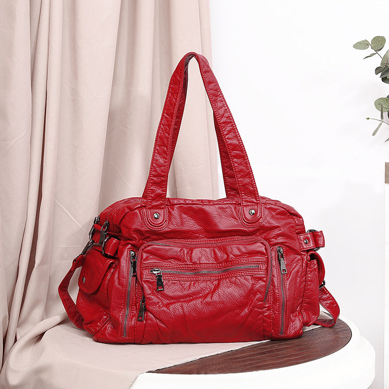 Summer Washing Fashion Retro Large Capacity Travel Bags