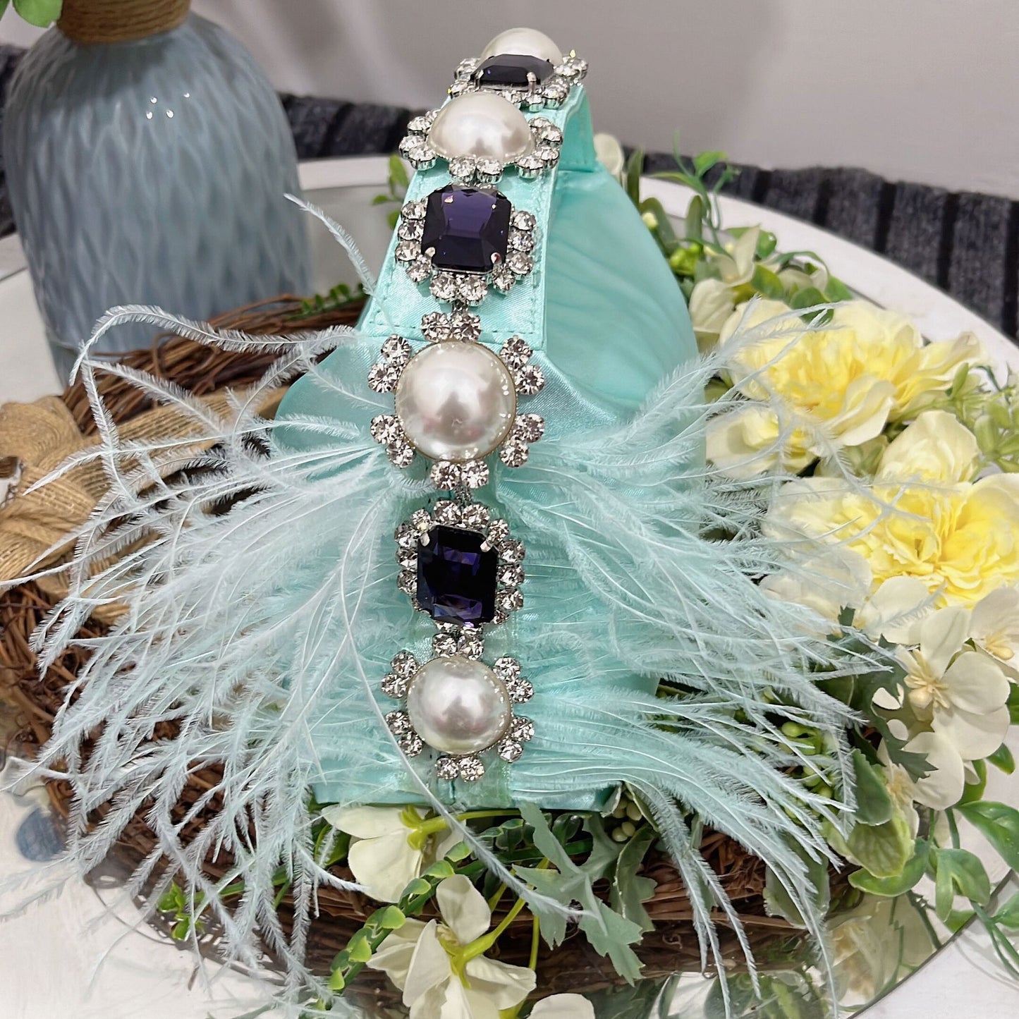 Women's Clutch Rhinestone Pearl Satin Lunch Box Summer Handbags
