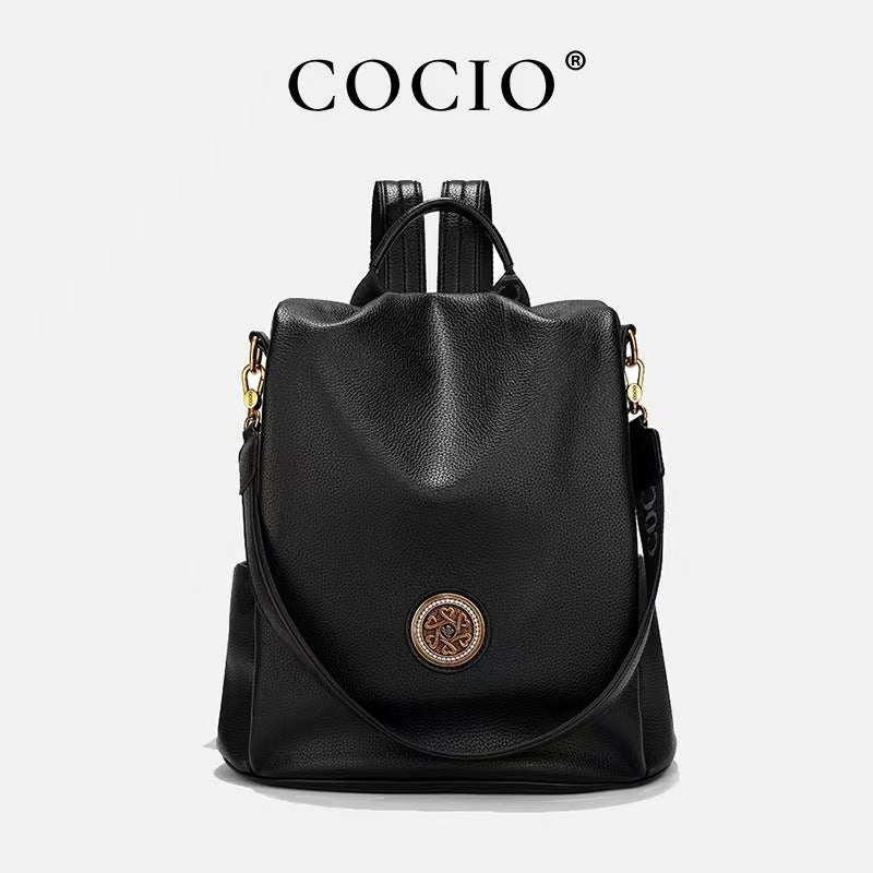 Large Capacity Today Popular Simple Texture Backpacks
