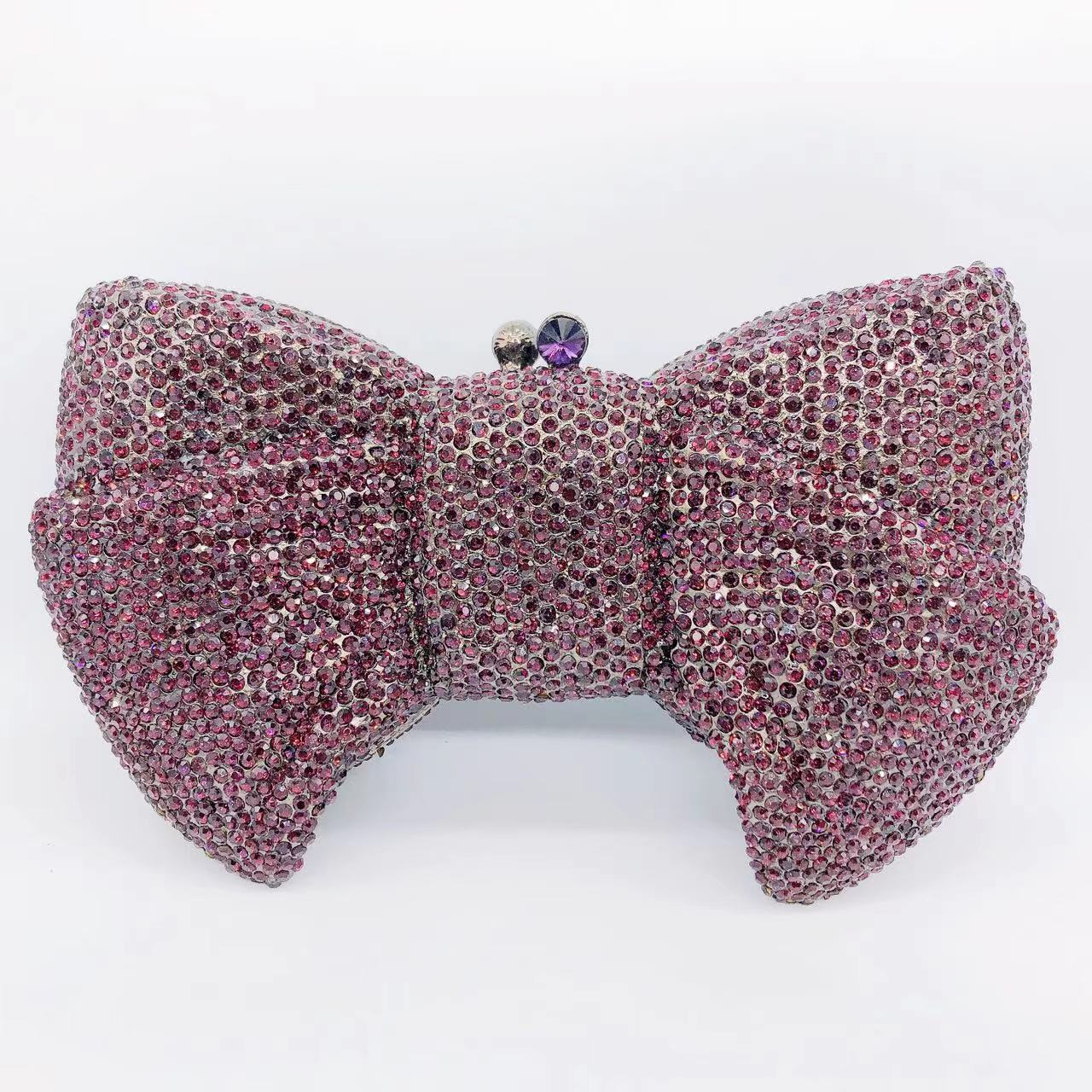 Women's Wei Mermaid Order Diamond Hollow Rhinestone Evening Bags