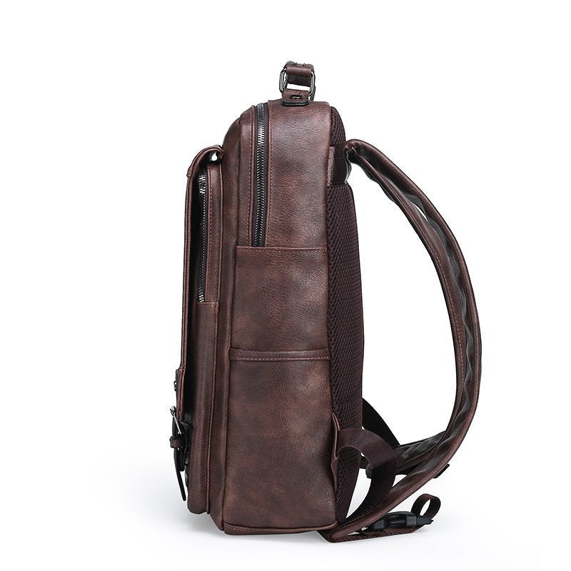 Men's Daily Leisure Business Korean Style Simple Backpacks